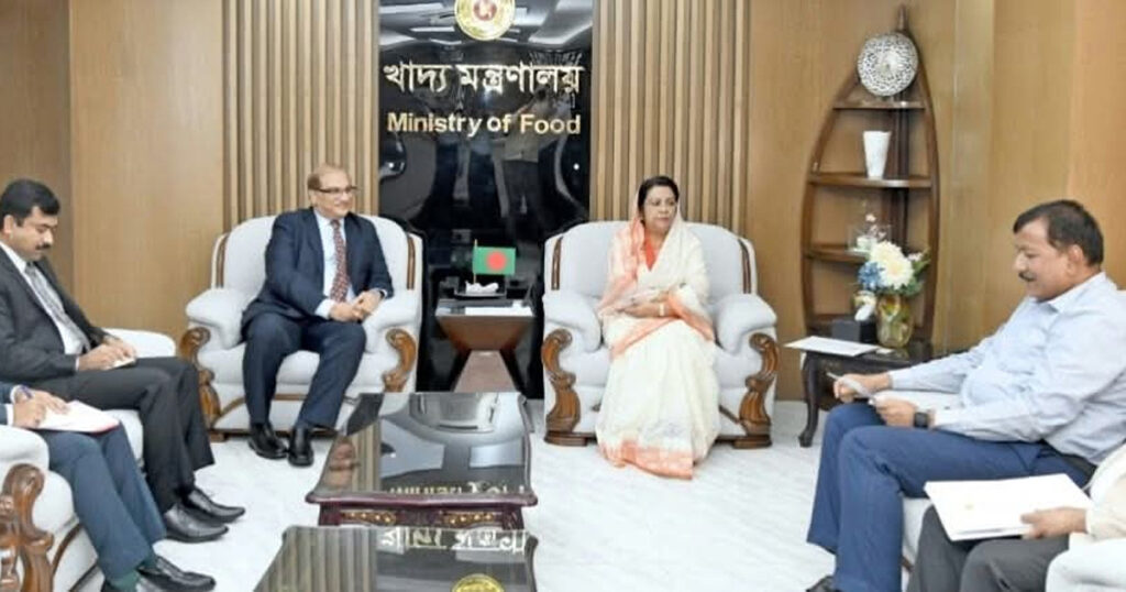 খাদ্যশস্য সংরক্ষণে পাকিস্তানের অভিজ্ঞতা গুরুত্বপূর্ণ: খাদ্যমন্ত্রী